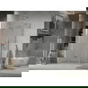 Mexen Lima folding shower enclosure 70 x 100 cm, transparent, chrome - 856-070-100-01-00