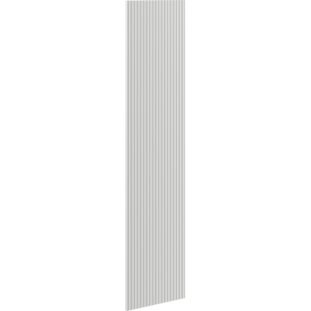 Mexen Rivel grooved front for bathroom cabinet body 35 x 160 cm, matte gray - 91A21-1600-300-1-62