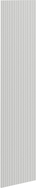Mexen Rivel grooved front for bathroom cabinet body 35 x 160 cm, matte gray - 91A21-1600-300-1-62