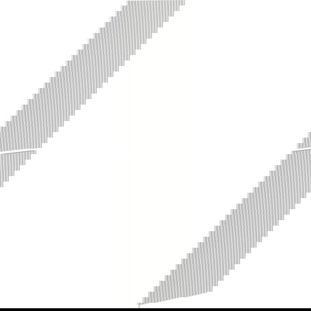 Mexen Rivel fluted front for bathroom cabinet body 35 x 80 cm (2 pcs), matte gray - 91A21-1600-300-2-62