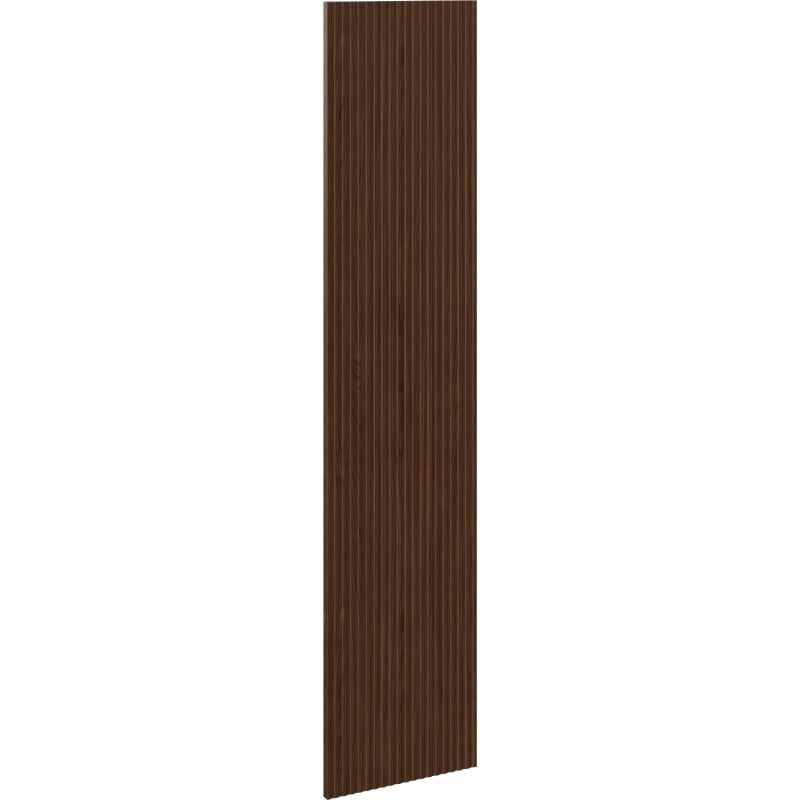 Mexen Rivel fluted front for bathroom cabinet body 35 x 160 cm (1 piece), walnut - 91A21-1600-300-1-86