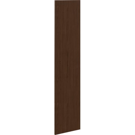 Mexen Rivel fluted front for bathroom cabinet body 35 x 160 cm (1 piece), walnut - 91A21-1600-300-1-86