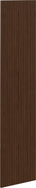 Mexen Rivel fluted front for bathroom cabinet body 35 x 160 cm (1 piece), walnut - 91A21-1600-300-1-86