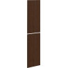 Mexen Rivel ribbed front for bathroom cabinet body 35 x 80 cm (2 pcs), walnut - 91A21-1600-300-2-86