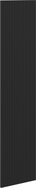 Mexen Rivel grooved front for bathroom cabinet body 35 x 160 cm, matte black - 91A21-1600-300-1-71