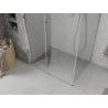 Mexen Lima Foldable Shower Enclosure 75 x 100 cm, Transparent, Chrome - 856-075-100-01-00