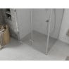 Mexen Lima Foldable Shower Enclosure 75 x 100 cm, Transparent, Chrome - 856-075-100-01-00