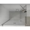 Mexen Lima Foldable Shower Enclosure 75 x 100 cm, Transparent, Chrome - 856-075-100-01-00