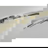 Mexen Exo semicircular sliding shower cabin 80 x 80 cm, transparent, gold - 8131-080-080-50-00