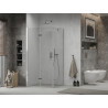 Mexen Lima folding shower cabin 95 x 120 cm, transparent, chrome - 856-095-120-01-00