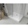 Mexen Lima foldable shower cabin 70 x 90 cm, transparent, chrome + Flat tray - 856-070-090-01-00-4010