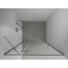 Mexen Roma 70 cm Hinged Shower Door, Transparent, Chrome - 854-070-000-01-00