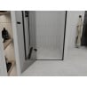 Mexen Roma hinged shower door 110 cm, Transparent, Black - 854-110-000-70-00