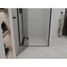 Mexen Roma swing shower door 120 cm, transparent, black - 854-120-000-70-00