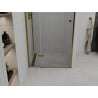 Mexen Roma hinged shower door 90 cm, Transparent, Gold - 854-090-000-50-00