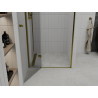 Mexen Roma pivot shower door 110 cm, transparent, gold - 854-110-000-50-00