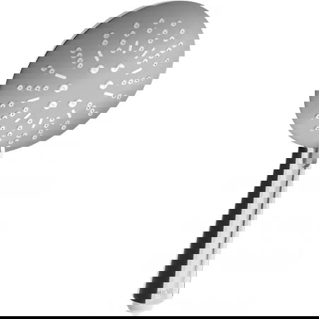 Mexen R-67 3-function shower head, chrome/gray - 79567-06
