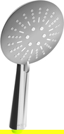 Mexen R-67 3-function shower head, chrome/gray - 79567-06