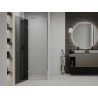 Mexen Roma swing shower door 80 cm, graphite, chrome - 854-080-000-01-40