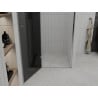 Mexen Roma 90 cm Hinged Shower Door, Graphite, Chrome - 854-090-000-01-40