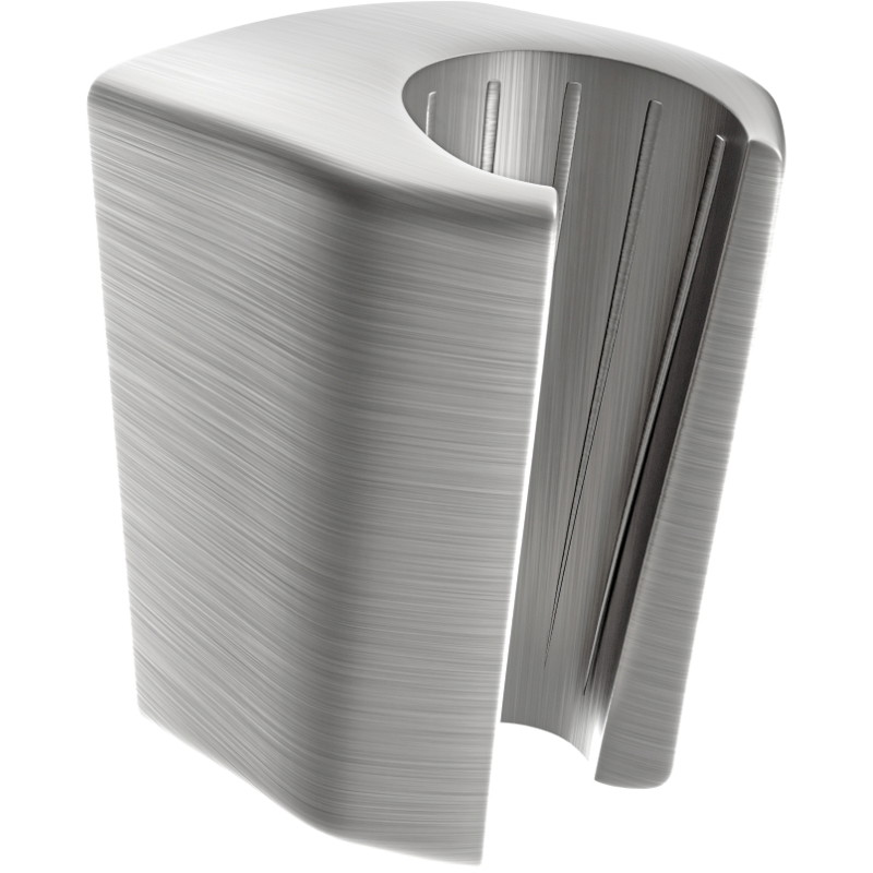Mexen shower handle, gun gray brushed - 79352-66
