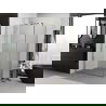 Mexen Exo folding shower cabin 125 x 70 cm, transparent, gold - 819-125-070-50-00
