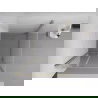Mexen Exo shower enclosure hinged 100 x 100 cm, transparent, gold - 819-100-100-50-00