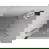 Mexen Exo Shower Enclosure Hinged 70 x 95 cm, Transparent, Gold - 8182-070-095-50-00
