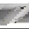 Mexen Exo shower enclosure hinged 70 x 95 cm, transparent, gold - 817-070-095-50-00