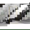 Mexen Exo folding shower enclosure 85 x 75 cm, transparent, gold - 816-085-075-50-00