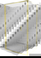 Mexen Exo folding shower cabin 80 x 85 cm, transparent, gold - 816-080-085-50-00