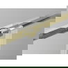 Mexen Exo sliding shower door 100 cm, transparent, gold - 8151-100-000-50-00