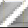 Mexen Exo sliding shower door 130 cm, transparent, gold - 8151-130-000-50-00