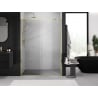 Mexen Exo sliding shower doors 150 cm, transparent, gold - 8151-150-000-50-00