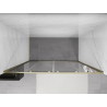 Mexen Exo-S Duo double sliding shower door 170 cm, transparent, gold - 8152-170-000-50-00