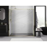 Mexen Exo-S Duo double sliding shower door 190 cm, transparent, gold - 8152-190-000-50-00