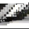 Mexen Exo folding shower doors 85 cm, transparent, gold - 816-085-000-50-00