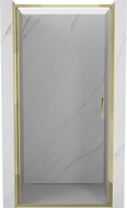 Mexen Exo-B swing shower doors 60 cm, transparent, gold - 817-060-000-50-00