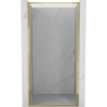Mexen Exo-B 80 cm Hinged Shower Door, Transparent, Gold - 817-080-000-50-00