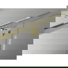 Mexen Exo shower door hinged 60 cm, transparent, gold - 8181-060-000-50-00