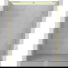Mexen Exo shower door hinged 135 cm, transparent, gold - 819-135-000-50-00