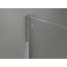Mexen Kioto-X Walk-in Shower Screen 90 x 200 cm, Transparent 10 mm, Chrome - 800-090-101-01-00-X