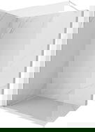 Mexen Kioto-X Walk-in Shower Wall 50 x 200 cm, Transparent 10 mm, White - 800-050-101-20-00-X