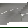 Mexen Kioto-X Walk-in Shower Wall 80 x 200 cm, Transparent 10 mm, White - 800-080-101-20-00-X