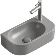 Mexen Viera left countertop washbasin 40 x 21 cm, light gray matte - 21274061L
