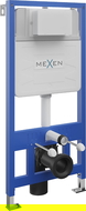 Mexen Fenix Air Slim pneumatic concealed toilet frame - 6A100
