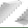 Mexen Kioto-X Walk-in Shower Screen 90 x 200 cm, transparent 10 mm, gun metal - 800-090-101-95-00-X
