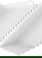 Mexen Kioto-X Walk-in Shower Wall 70 x 200 cm, Frosted 10 mm, White - 800-070-101-20-30-X