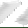 Mexen Kioto-X Walk-in Shower Wall 80 x 200 cm, Frosted 10 mm, White - 800-080-101-20-30-X
