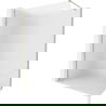Mexen Kioto-X Walk-in Shower Screen 60 x 200 cm, Frosted 10 mm, Gold - 800-060-101-50-30-X
